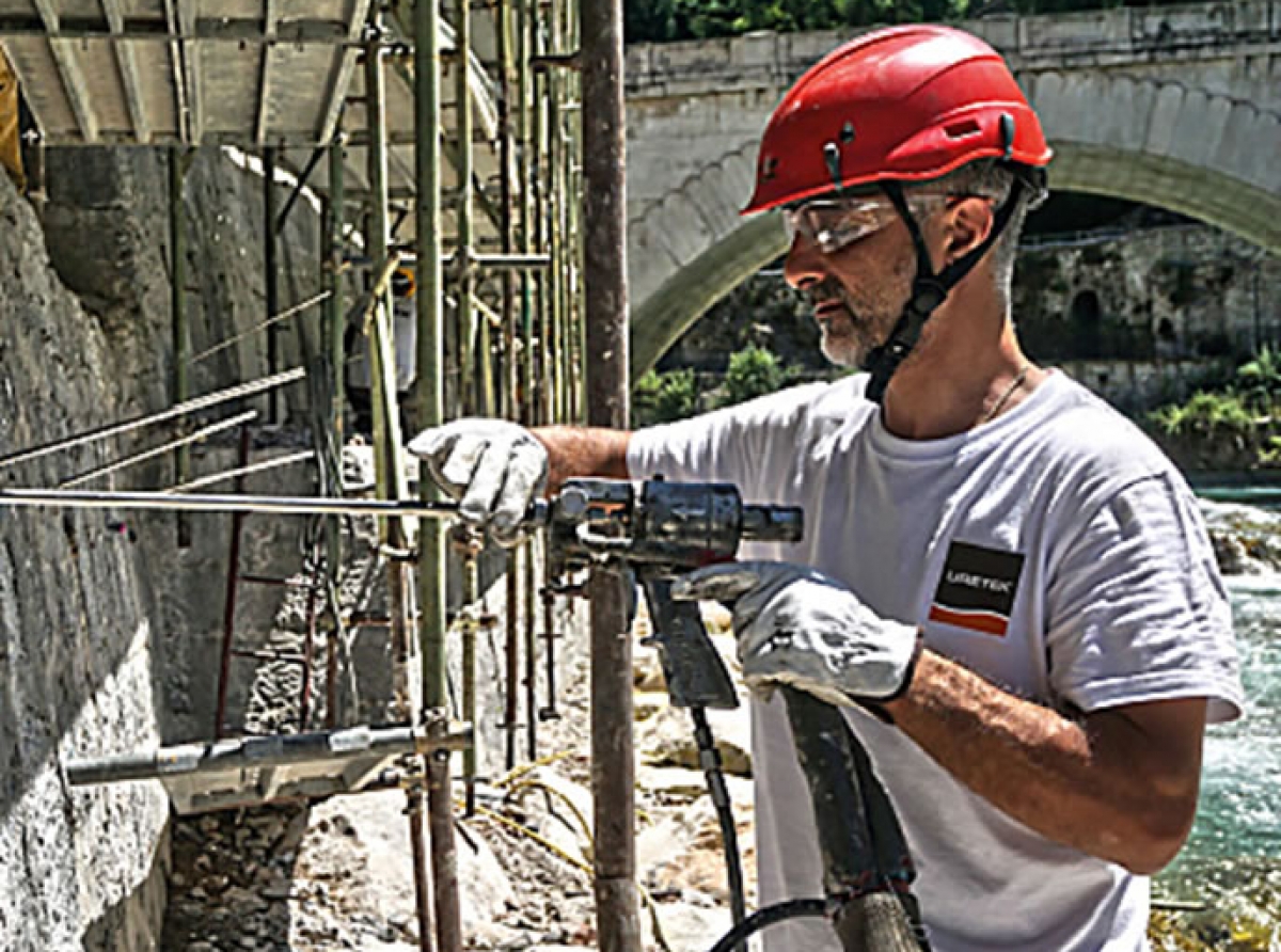 URETEK MICROANCHORS - praktična i povoljnija sidra za stabilizaciju potpornih zidova i konstrukcija